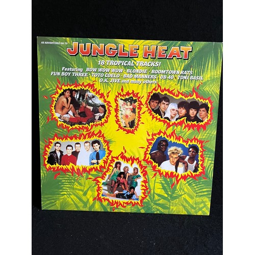 1812 - Jungle heat. 18 tropical tracks various artists. WW.5115 stereo Warwick records