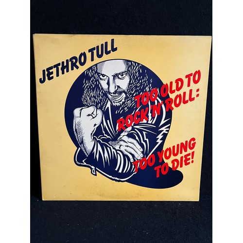 1813 - Jethro Tull. too old to rock ‘n’ roll, too old to die. Chrysalis records, CHR1111