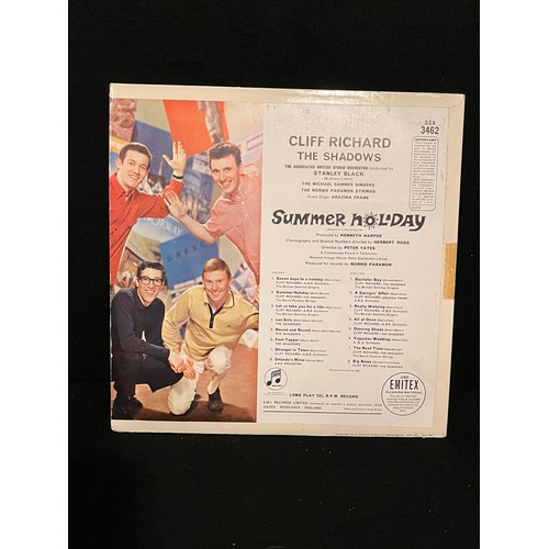 1821 - Cliff Richard and the shadows. Summer holiday.  Columbia records, stereo SCX3462.