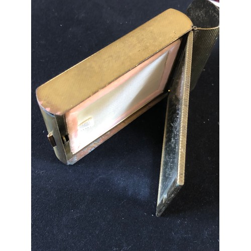 43 - Gold coloured gilded card case