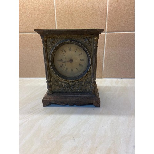 77 - Old carriage clock for restoration.