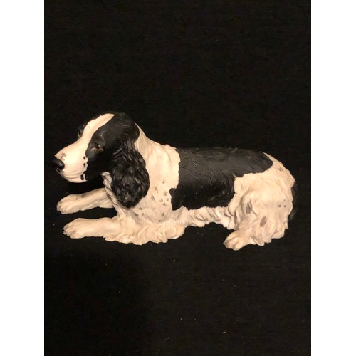 120 - No. BO499B Border Fine Arts New ES Spaniel Black & White