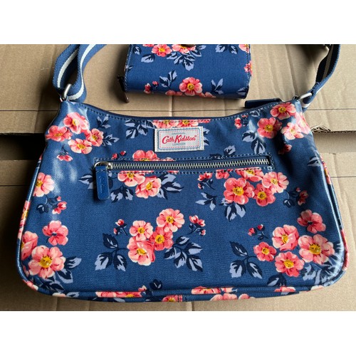 129 - Cath Kidston handbag with matching purse