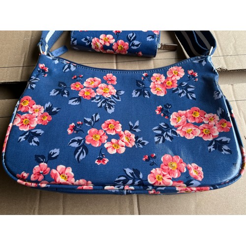 129 - Cath Kidston handbag with matching purse