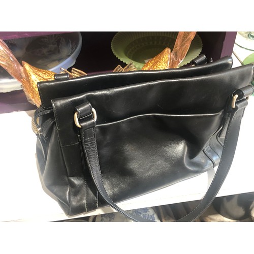 131 - Radley handbag in black leather