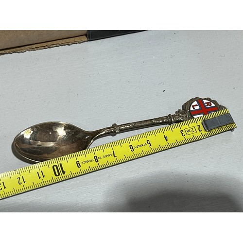 145 - Collectable RNLI silver plated teaspoon