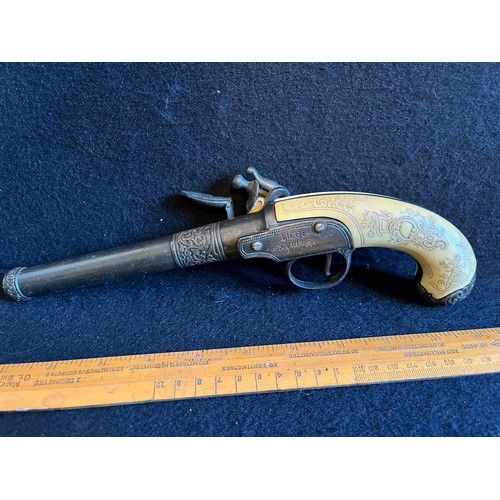 220 - Reproduction flintlock jouling pistol