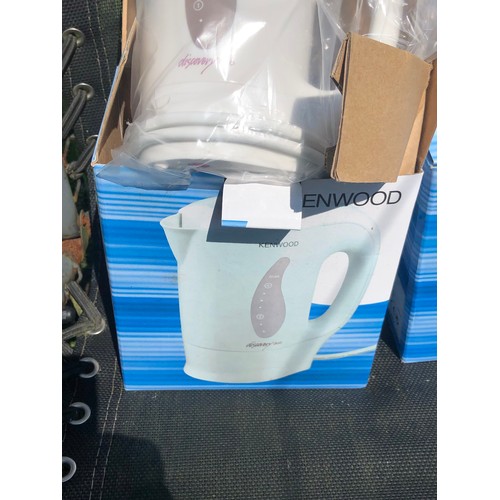 370 - Pair of travel kettles. New in boxes