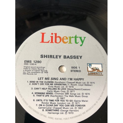 3 - Shirley Bassey. Let me sing and I’m happy. EMI records. Liberty EMS 1290