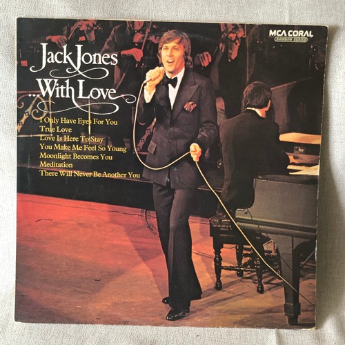 10 - Jack Jones. With love . MCA coral  CDL 8043