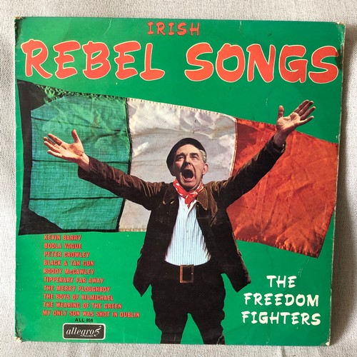12 - The freedom fighters. Irish rebel songs . Allegro records. ALL859