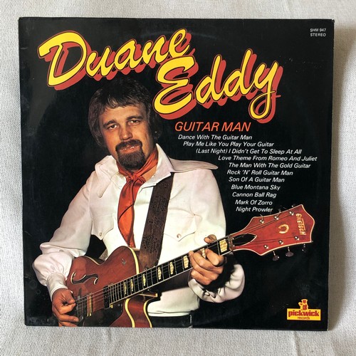 13 - Duane Eddy. Guitar man. Pickwick records. SHM947.