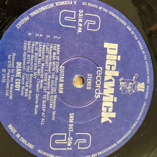 13 - Duane Eddy. Guitar man. Pickwick records. SHM947.