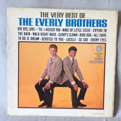 14 - The very best of the Everly Brothers. Warner Brothers records. 1554