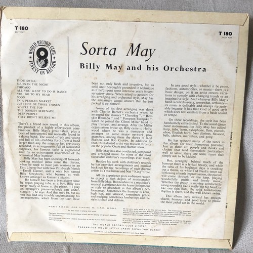 19 - Sorta May. Billy May and his Orchestra  T180