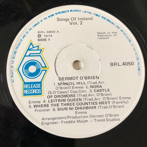 24 - Songs of Ireland volume two. Dermot O’Brien  Release records  BRL 4050