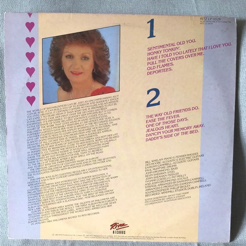 26 - Philomena Begley. You’re in my heart. Ritz Records. RITZ 0026