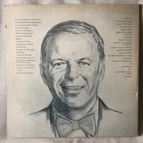 37 - Portrait of Sinatra. 40 songs from the life of a man. Reprise records K64039.