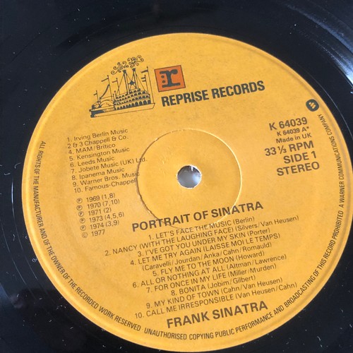 37 - Portrait of Sinatra. 40 songs from the life of a man. Reprise records K64039.
