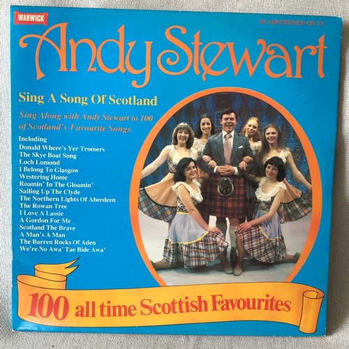 41 - Andy Stewart. Sing a song of Scotland. Warwick records. Stereo WW5073/4