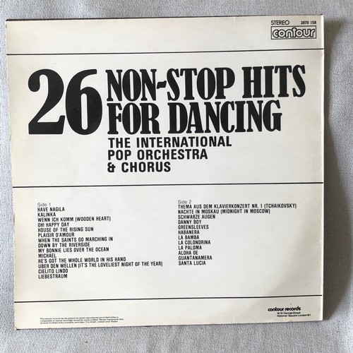 47 - 26 non-stop hits for dancing. Contour records stereo 2870 158