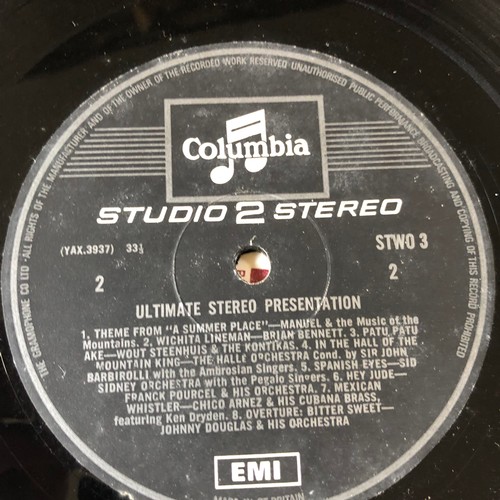 56 - Ultimate stereo presentation. 15 fabulous tracks studio 2 stereo. Columbia EMI. STWO3 Stereo