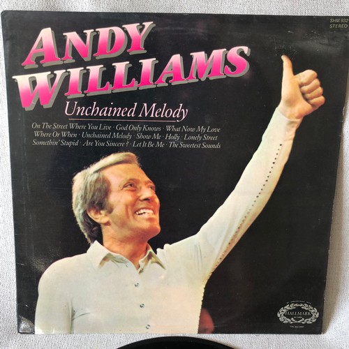 63 - Andy Williams. Unchained melody. Stereo hallmark records. SHM932
