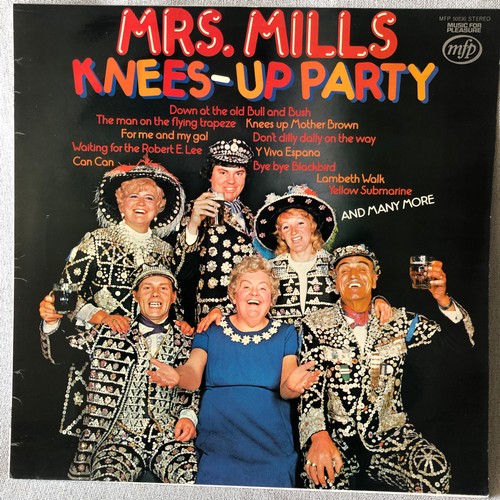 64 - Mrs. Mills knees up party. Music for pleasure, EMI . Stereo MFP 50230