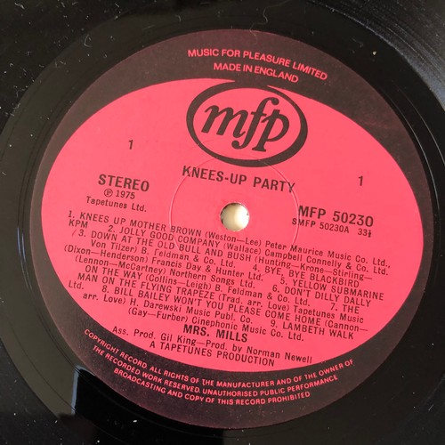 64 - Mrs. Mills knees up party. Music for pleasure, EMI . Stereo MFP 50230