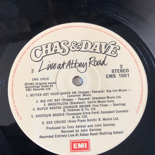 65 - Chas and Dave. Live at Abbey Road. EMI Records. EMS1001