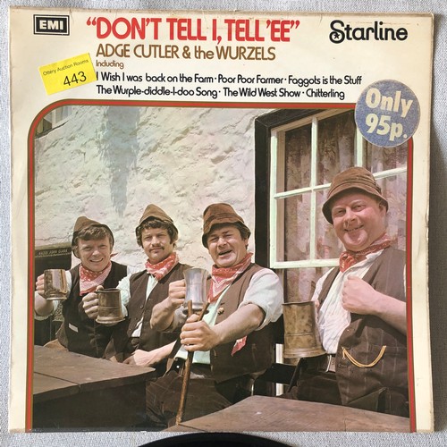 69 - Adge Cutler & the Wurzels. “Don’t tell I, tell’ee” Starline records EMI. SRS 5119