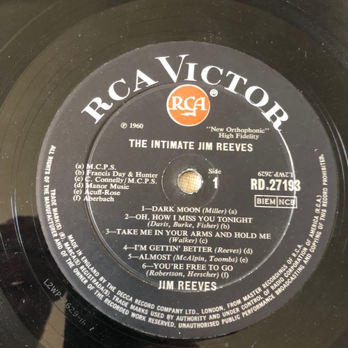 73 - The intimate Jim Reeves. RCA Victor Mono RD-27193
