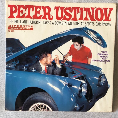 78 - Peter Ustinov. The Grand Prix of Gibraltar. Riverside speciality series. 12-833