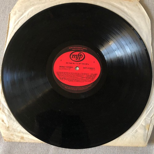 90 - 20 fab Number ones of the 60s. Original artists  Original recordings  MFP 415 6571