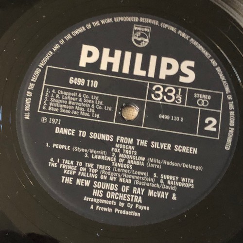 96 - Dance to sounds from the Silver screen. The new sound of Ray McVay And his orchestra. Phillips 664 2... 