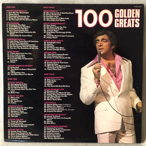 101 - Frankie Vaughan 100 golden greats. Ronco RTDX 2024