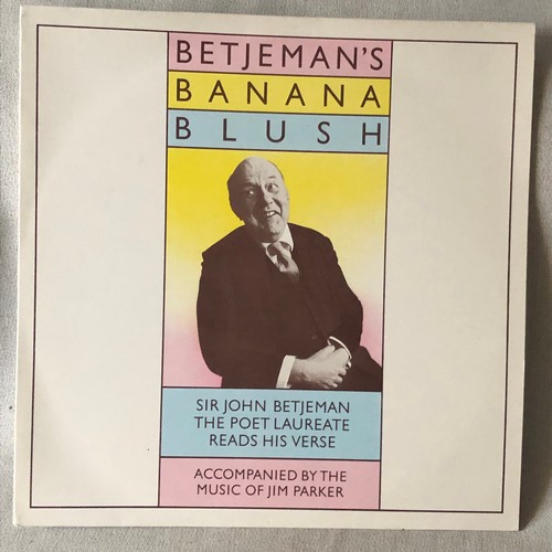 109 - Betjeman’s banana blush. Sir John Betjeman The poet laureate reads his verse. CHC 26 Stereo