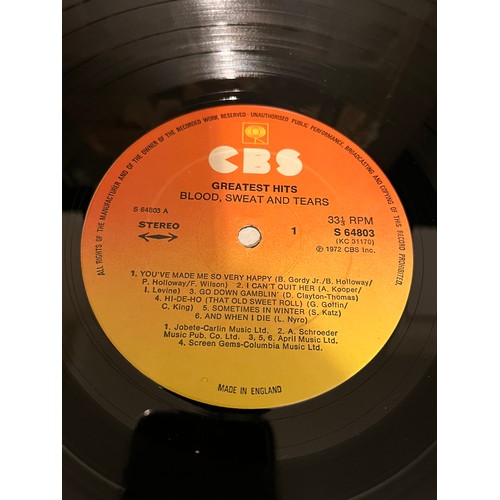 114 - Blood sweat and tears greatest hits. CBS 64803