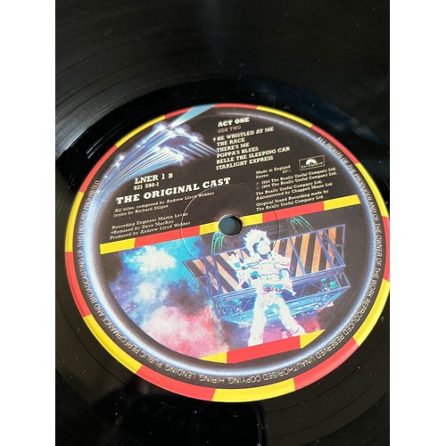 124 - Starlight express. Andrew Lloyd Webber  The original cast. Polydor, LNER1