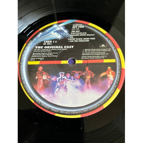 124 - Starlight express. Andrew Lloyd Webber  The original cast. Polydor, LNER1