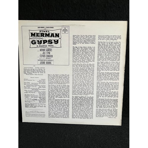 126 - Ethel Merman in gypsy. A Musical fable. Embassy records, stereo EMB31025.