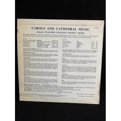 131 - Christmas carols and Cathedral music. Seaford, College Chapel choir.