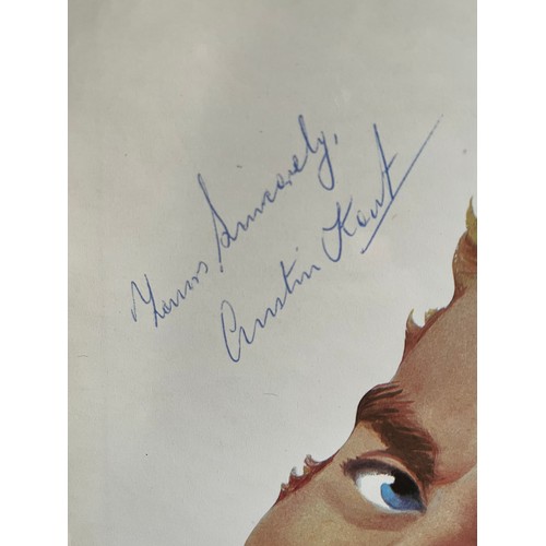 136 - Signed Austin Kent, a man and his songs.