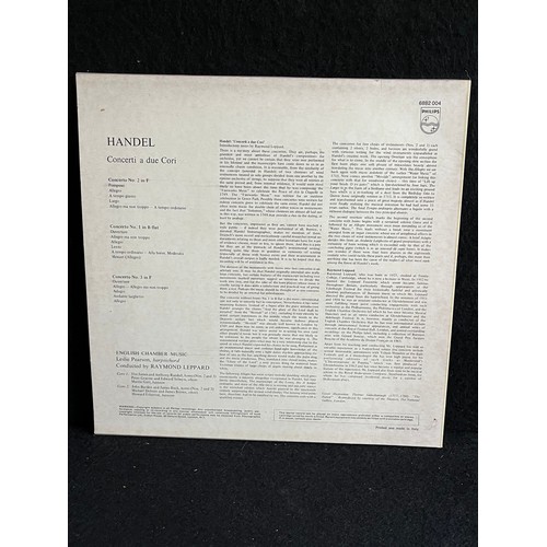 140 - Handel. Concerti a due Cori. English Chamber Orchestra. Raymond Leppard. Phillips records 6882004