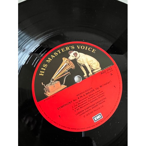 146 - Mendelssohn. Symphony No. 4, in A. Italian. London Symphony Orchestra. Previn ASD 3763,
