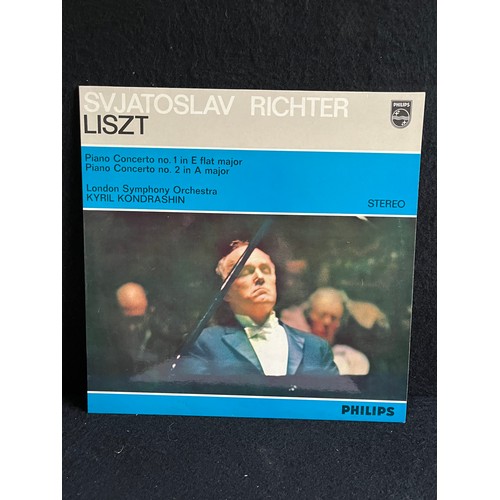 147 - Svjatoslav Richter. Liszt. Piano. Concerto No. 1 in E flat major. piano Concerto No. 2, in a major. ... 