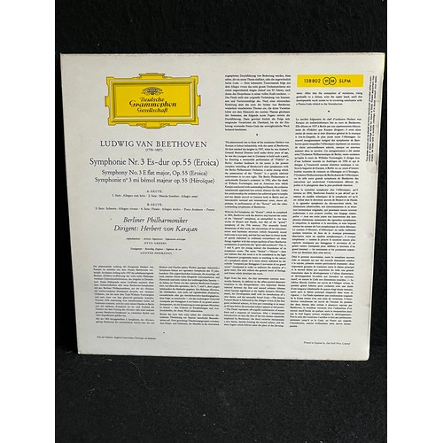 150 - Beethoven. Eroica, Berlin Philharmonic. Herbert von Karajan. Symphony No. 3 Stereo SLPM 138,802