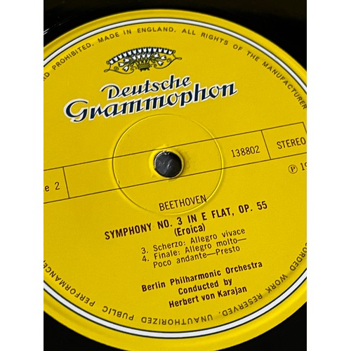 150 - Beethoven. Eroica, Berlin Philharmonic. Herbert von Karajan. Symphony No. 3 Stereo SLPM 138,802