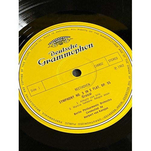 150 - Beethoven. Eroica, Berlin Philharmonic. Herbert von Karajan. Symphony No. 3 Stereo SLPM 138,802