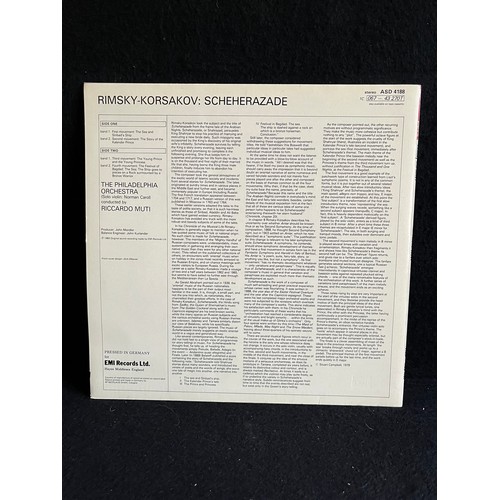 151 - Rimsky - Korsakov. Scheherazade. Riccardo Muti. The Philadelphia Orchestra, ASD4188, EMI digital